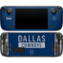 NFL Dallas Cowboys Blue Performance Series Steam Deck Handheld Gaming Computer Skin